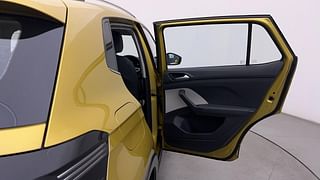 Used 2022 Volkswagen Taigun Topline 1.0 TSI AT Petrol Automatic interior RIGHT REAR DOOR OPEN VIEW