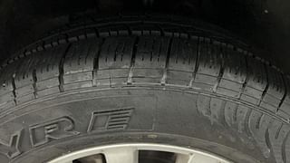 Used 2018 Mahindra XUV500 [2017-2021] W9 Diesel Manual tyres LEFT FRONT TYRE TREAD VIEW