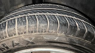 Used 2011 Volkswagen Polo [2010-2014] Highline 1.6L (P) Petrol Manual tyres RIGHT REAR TYRE TREAD VIEW