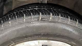 Used 2015 Hyundai Xcent [2014-2017] S Petrol Petrol Manual tyres LEFT FRONT TYRE TREAD VIEW
