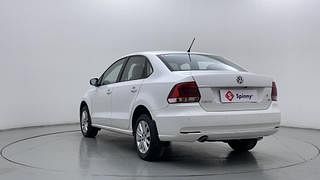 Used 2016 Volkswagen Vento [2015-2019] Highline Petrol AT Petrol Automatic exterior LEFT REAR CORNER VIEW
