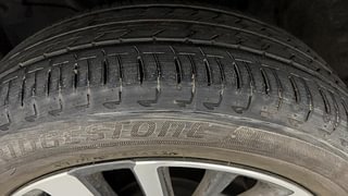 Used 2022 Honda City ZX Petrol Manual tyres LEFT FRONT TYRE TREAD VIEW