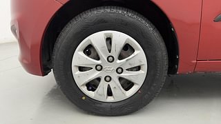 Used 2012 Hyundai i10 [2010-2016] Magna 1.2 Petrol Petrol Manual tyres LEFT FRONT TYRE RIM VIEW