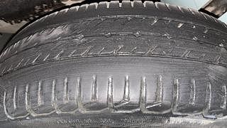 Used 2010 Maruti Suzuki Wagon R 1.0 [2010-2019] VXi Petrol Manual tyres LEFT REAR TYRE TREAD VIEW