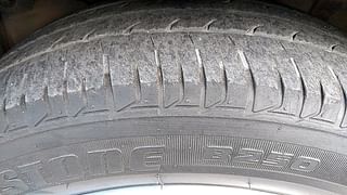 Used 2015 Honda City [2014-2017] SV CVT Petrol Automatic tyres LEFT FRONT TYRE TREAD VIEW