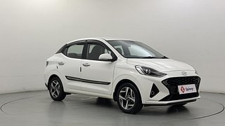 Used 2020 Hyundai Aura SX Plus 1.0 Petrol Petrol Manual exterior RIGHT FRONT CORNER VIEW