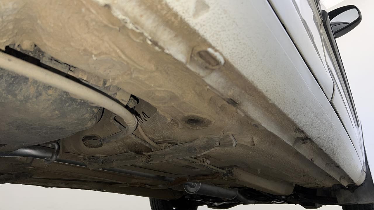 Used 2011 Skoda Fabia [2010-2015] Ambiente 1.2 MPI Petrol Manual extra REAR RIGHT UNDERBODY VIEW