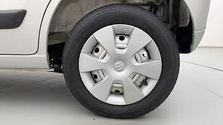 Used 2015 Maruti Suzuki Wagon R 1.0 [2013-2019] LXi CNG Petrol+cng Manual tyres LEFT REAR TYRE RIM VIEW