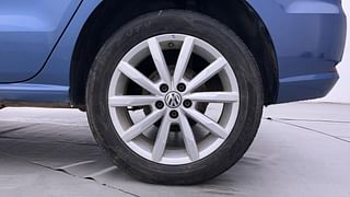 Used 2017 Volkswagen Ameo [2016-2020] Highline Plus 1.5L (D) Diesel Manual tyres LEFT REAR TYRE RIM VIEW