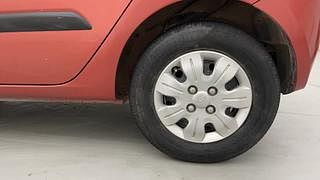 Used 2010 Hyundai i10 [2007-2010] Sportz 1.2 Petrol Petrol Manual tyres LEFT REAR TYRE RIM VIEW