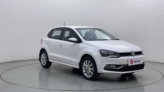 Used 2018 Volkswagen Polo [2017-2020] Highline Plus 1.5 (D) Diesel Manual exterior RIGHT FRONT CORNER VIEW