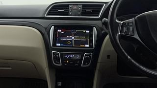 Used 2018 maruti-suzuki Ciaz Alpha Petrol Petrol Manual interior MUSIC SYSTEM & AC CONTROL VIEW