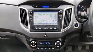 Used 2017 Hyundai Creta [2015-2018] 1.6 SX Plus Petrol Petrol Manual interior MUSIC SYSTEM & AC CONTROL VIEW