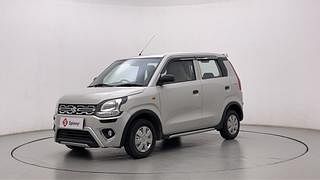 Used 2021 Maruti Suzuki Wagon R 1.0 [2019-2022] LXI CNG Petrol+cng Manual exterior LEFT FRONT CORNER VIEW