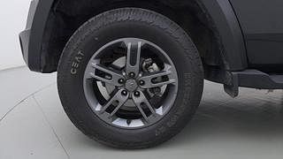 Used 2023 Mahindra Thar LX Hard Top Petrol AT RWD Petrol Automatic tyres LEFT FRONT TYRE RIM VIEW