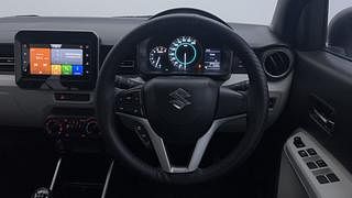 Used 2022 Maruti Suzuki Ignis Zeta MT Petrol Petrol Manual interior STEERING VIEW
