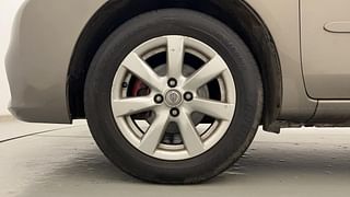 Used 2013 Nissan Sunny [2011-2014] XV Petrol Manual tyres LEFT FRONT TYRE RIM VIEW