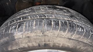 Used 2021 Tata Harrier XZA Plus Dual Tone AT Diesel Automatic tyres LEFT REAR TYRE TREAD VIEW