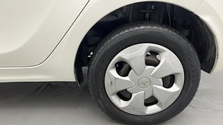 Used 2018 Tata Tiago XZ W/O Alloy Petrol Manual tyres LEFT REAR TYRE RIM VIEW