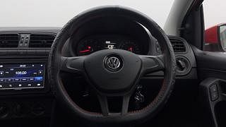 Used 2021 Volkswagen Polo [2018-2022] Trendline 1.0 (P) Petrol Manual interior STEERING VIEW
