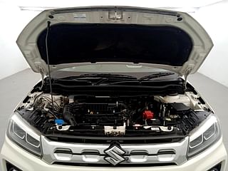 Used 2022 Maruti Suzuki Vitara Brezza [2020-2022] ZXI Plus AT Petrol Automatic engine ENGINE & BONNET OPEN FRONT VIEW