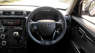 Used 2017 Mahindra KUV100 NXT K2+ 6 STR Petrol Manual interior STEERING VIEW
