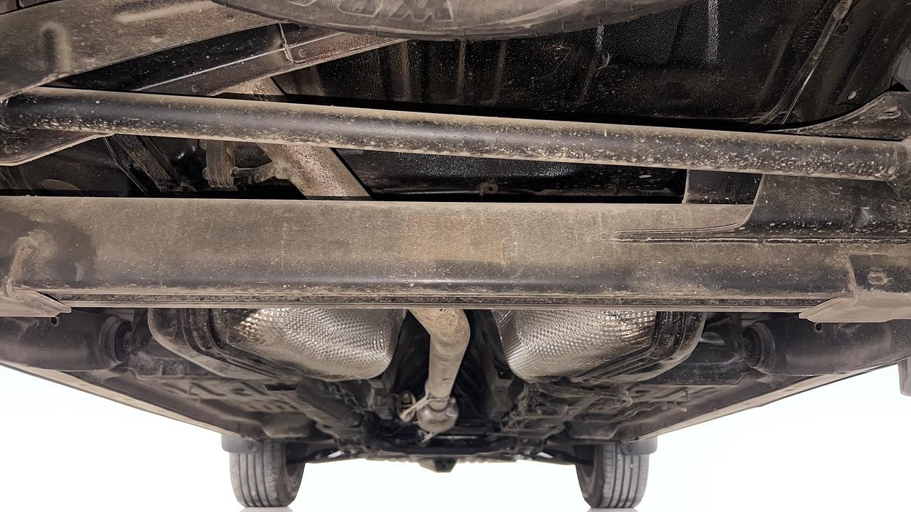 Used 2021 Tata Harrier XZA Plus Dual Tone AT Diesel Automatic extra REAR UNDERBODY VIEW (TAKEN FROM REAR)