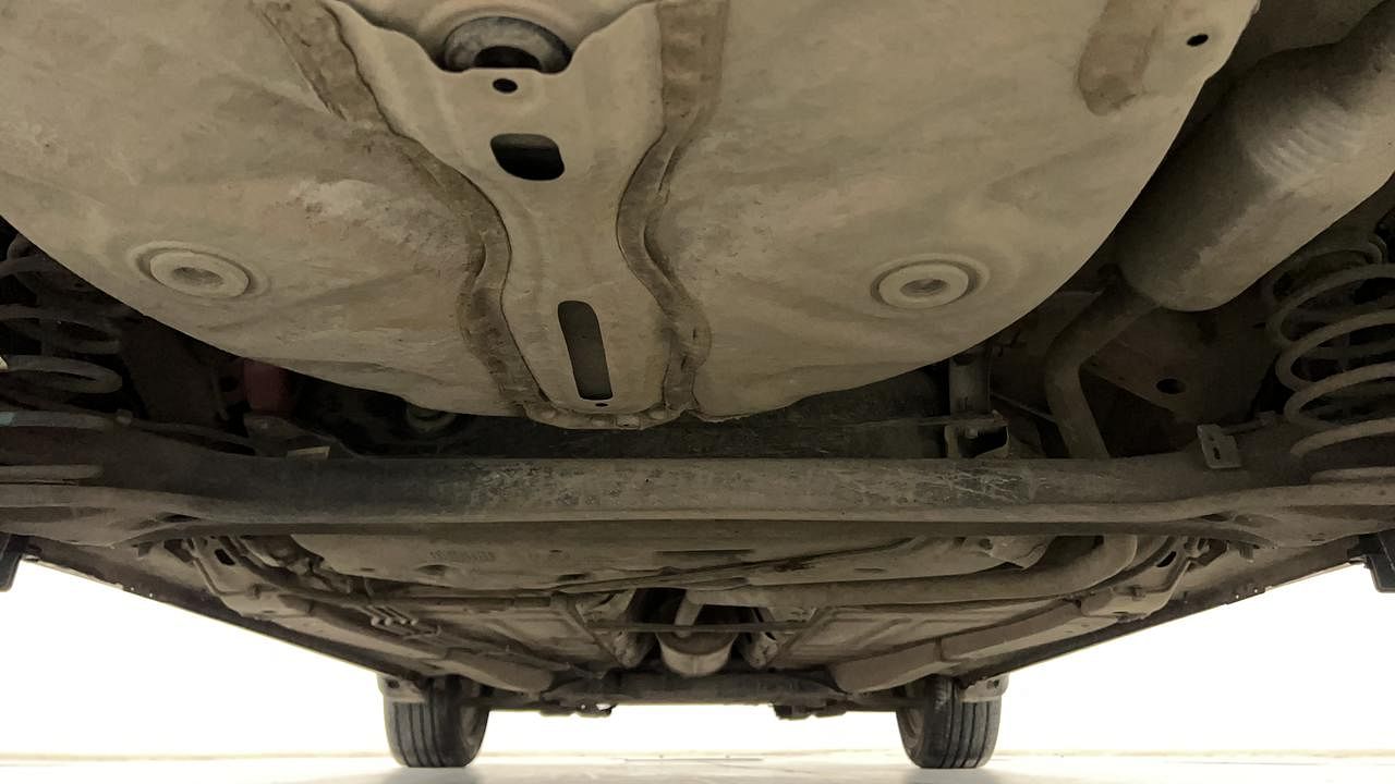 Used 2019 Toyota Glanza [2019-2022] V CVT Petrol Automatic extra REAR UNDERBODY VIEW (TAKEN FROM REAR)