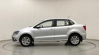 Used 2017 Volkswagen Ameo [2016-2020] Highline1.2L (P) Petrol Manual exterior LEFT SIDE VIEW