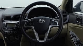 Used 2014 Hyundai Verna [2011-2015] Fluidic 1.6 CRDi SX Opt Diesel Manual interior STEERING VIEW