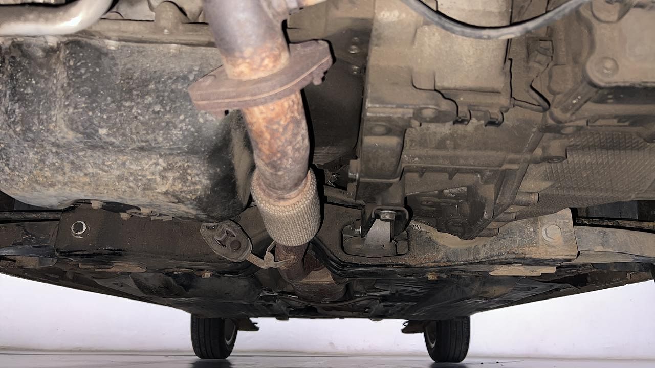 Used 2015 Volkswagen Polo [2015-2019] GT TSI Petrol Automatic extra FRONT LEFT UNDERBODY VIEW