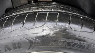 Used 2020 Kia Seltos HTX IVT G Petrol Automatic tyres RIGHT REAR TYRE TREAD VIEW