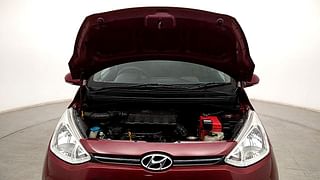 Used 2015 Hyundai Grand i10 [2013-2017] Sportz 1.2 Kappa VTVT Petrol Manual engine ENGINE & BONNET OPEN FRONT VIEW