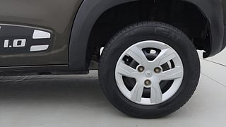 Used 2018 Renault Kwid [2017-2019] RXT 1.0 SCE Special Petrol Manual tyres LEFT REAR TYRE RIM VIEW