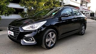 Used 2018 Hyundai Verna [2017-2020] 1.6 VTVT SX (O) Petrol Manual exterior LEFT FRONT CORNER VIEW
