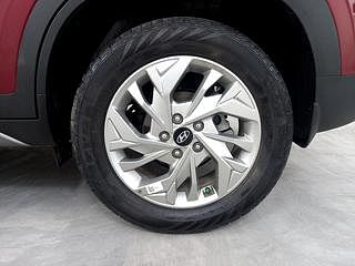 Used 2021 Hyundai Creta SX IVT Petrol Petrol Automatic tyres LEFT REAR TYRE RIM VIEW