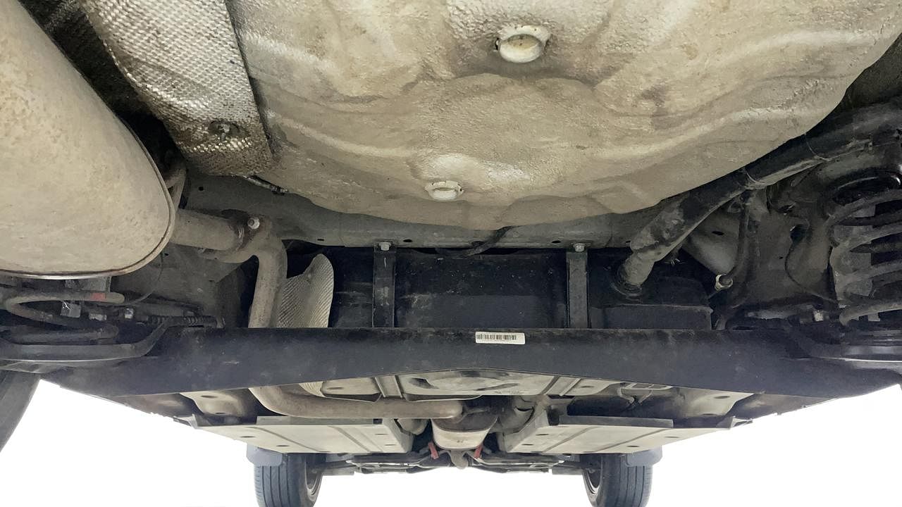 Used 2021 MG Motors Astor Savvy CVT Petrol Automatic extra REAR UNDERBODY VIEW (TAKEN FROM REAR)