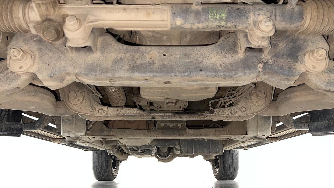 Used 2022 mahindra Scorpio Classic S 11 MT 7S Diesel Manual extra FRONT LEFT UNDERBODY VIEW