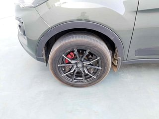Used 2021 Tata Nexon XMA AMT S Petrol Automatic tyres LEFT FRONT TYRE RIM VIEW