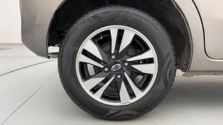 Used 2021 Datsun GO [2019-2022] T (O) Petrol Manual tyres RIGHT REAR TYRE RIM VIEW