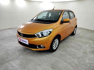 Used 2018 Tata Tiago [2016-2020] Revotron XZ Petrol Manual exterior LEFT FRONT CORNER VIEW