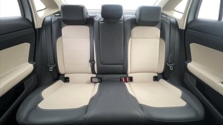 Used 2023 Volkswagen Virtus Topline 1.0 TSI MT Petrol Manual interior REAR SEAT CONDITION VIEW