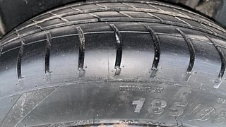 Used 2012 Maruti Suzuki Ertiga [2012-2015] ZXi Petrol Manual tyres LEFT REAR TYRE TREAD VIEW