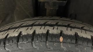 Used 2018 Datsun Redi-GO [2015-2019] T(O) 1.0 Petrol Manual tyres RIGHT FRONT TYRE TREAD VIEW