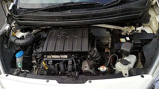 Used 2014 Hyundai Grand i10 [2013-2017] Magna 1.2 Kappa VTVT Petrol Manual engine ENGINE LEFT SIDE VIEW