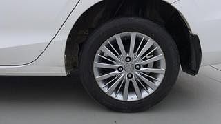 Used 2021 honda City V 5th Gen Petrol Manual tyres LEFT REAR TYRE RIM VIEW