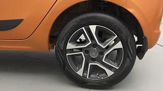 Used 2019 Tata Tiago [2018-2020] XZA Plus Dual Tone Roof AMT Petrol Automatic tyres LEFT REAR TYRE RIM VIEW