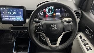Used 2017 Maruti Suzuki Ignis [2017-2020] Zeta AMT Petrol Petrol Automatic interior STEERING VIEW