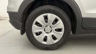 Used 2021 Skoda Kushaq Active 1.0 TSI MT Petrol Manual tyres RIGHT REAR TYRE RIM VIEW
