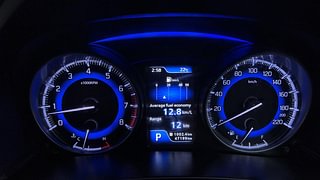 Used 2017 Maruti Suzuki Baleno [2015-2019] Alpha AT Petrol Petrol Automatic interior CLUSTERMETER VIEW
